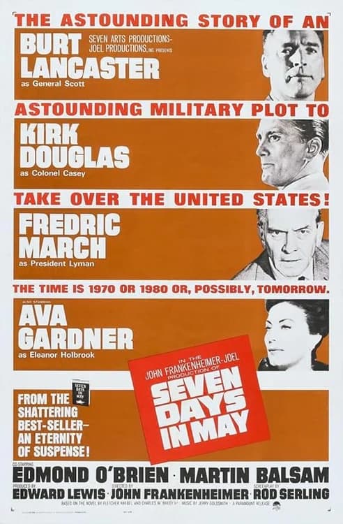 Seven Days in May film posteri