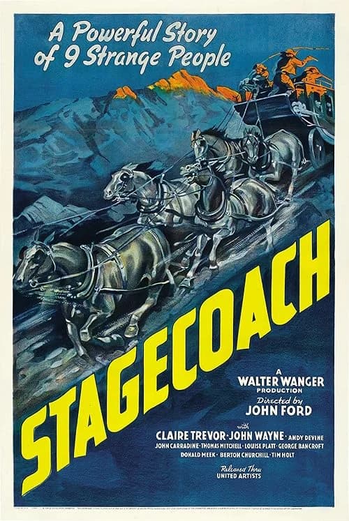 Stagecoach film posteri