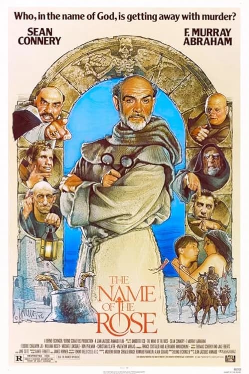 The Name of the Rose film posteri
