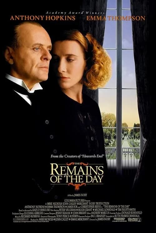 The Remains of the Day film posteri
