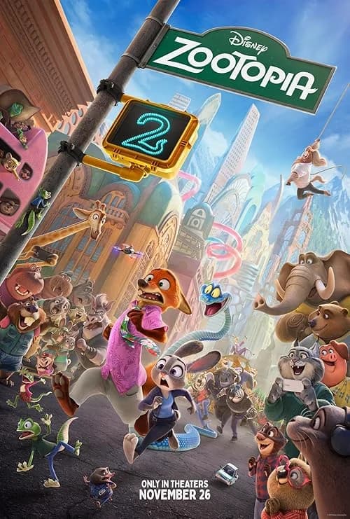 Zootopia 2 film posteri